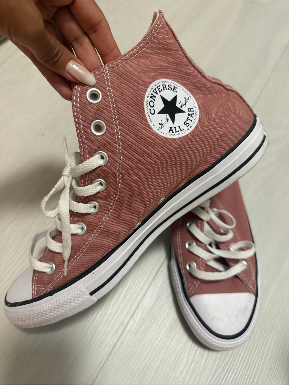 Converse Chuck Taylor All Star High Top Sneakers - Dusty Rose